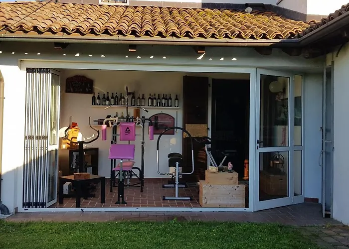 Prázdninový dům Casa Caginia 300mqgiardinopalestra E Biliardo